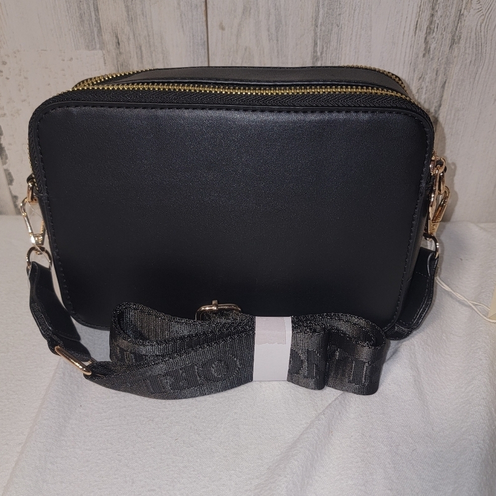 NWT Valentino Orlandi Black And Gold Studded Women's Bag - Picture 9 of 9